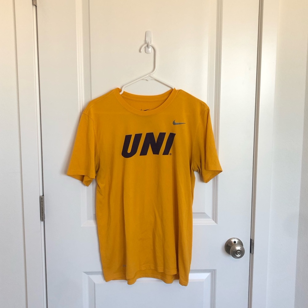 Nike UNI Yellow Purple T-shirt Tee
